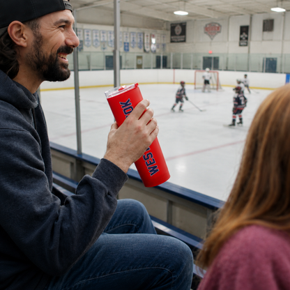 PERSONALIZED BLOW HORN TUMBLER CUP