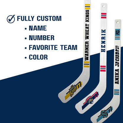 Personalized Mini Hockey Stick | Custom Hockey Gift