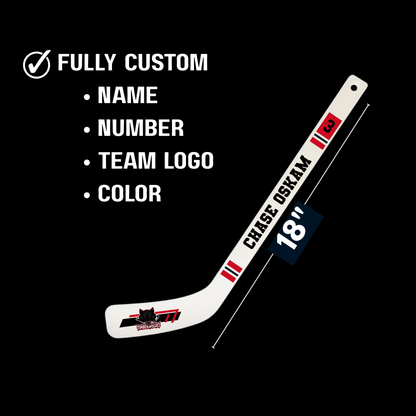 Custom Team Mini Hockey Sticks | Bulk Orders