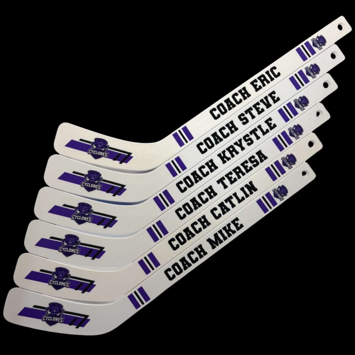 Custom Team Mini Hockey Sticks | Bulk Orders
