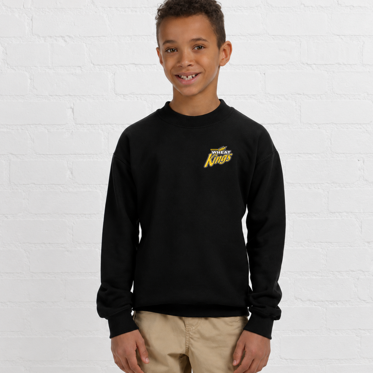 WHEAT KINGS : Youth Crewneck BIG BACK