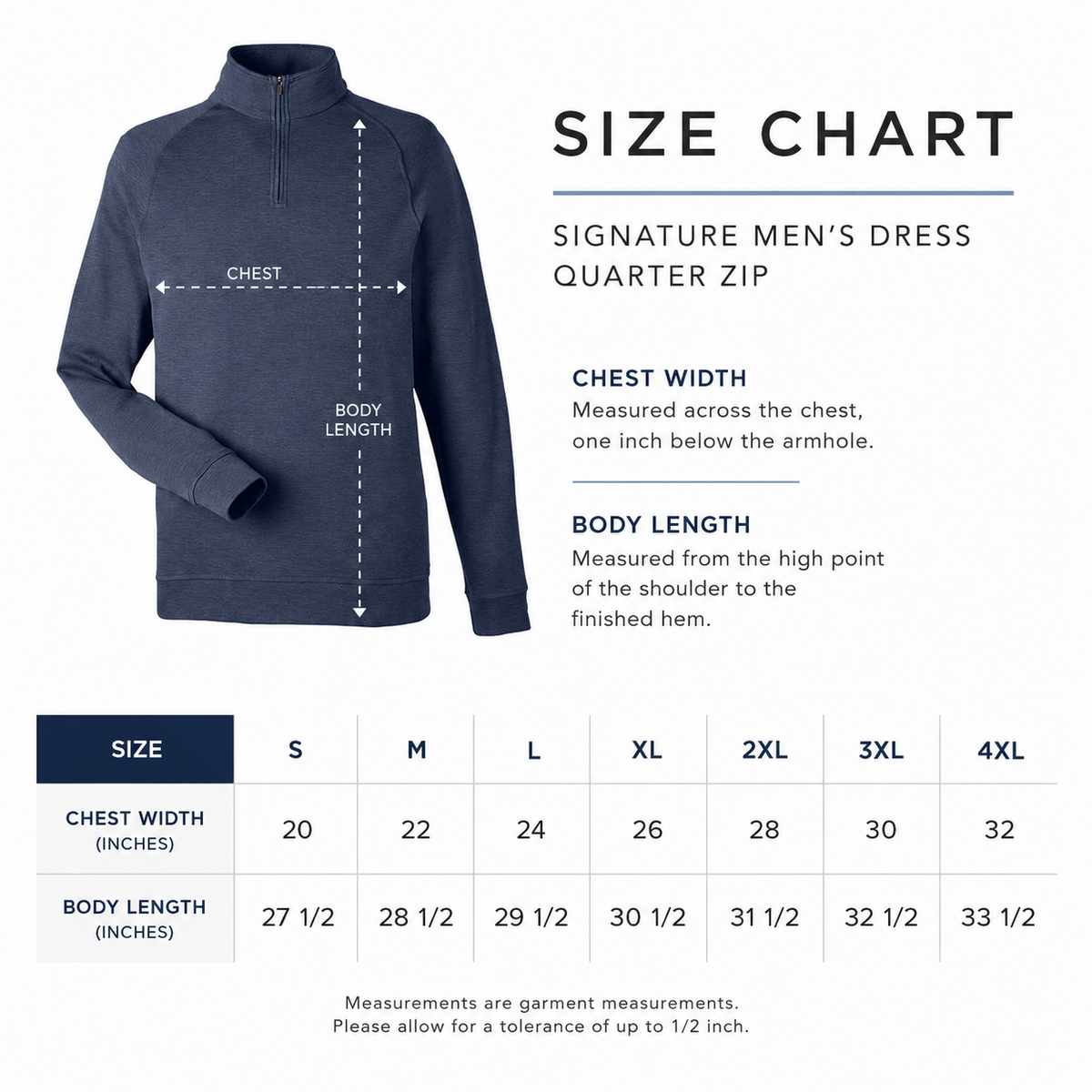 Professional  Mens Dress Quarterzip Sweater