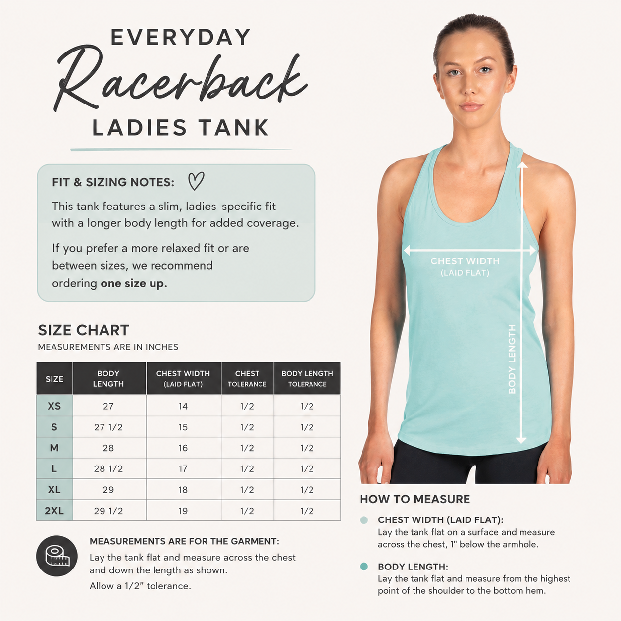 Everyday RACERBACK Tank : Ladies