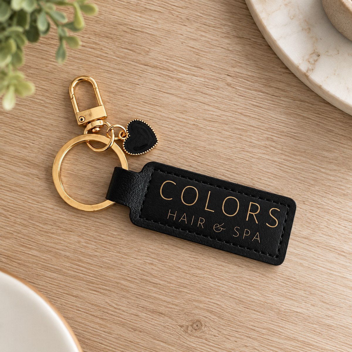 Custom Leather Keychain