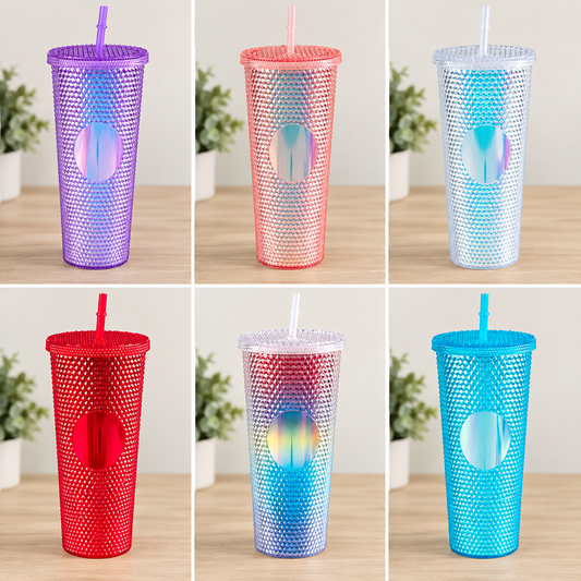 Personalized Textured Tumbler 24oz