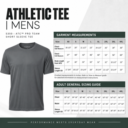 Athletic Tee | Mens