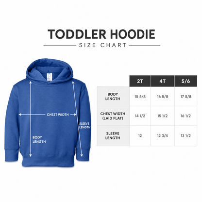 Custom Toddler Hoodie | Personalized Kids Hoodie