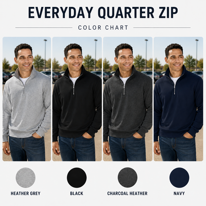 Everyday Quarter-Zip : Unisex Gary Moe
