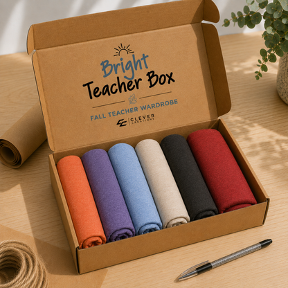 The BRIGHT Teacher Box | Fall Teacher Wardrobe (Sept–December)