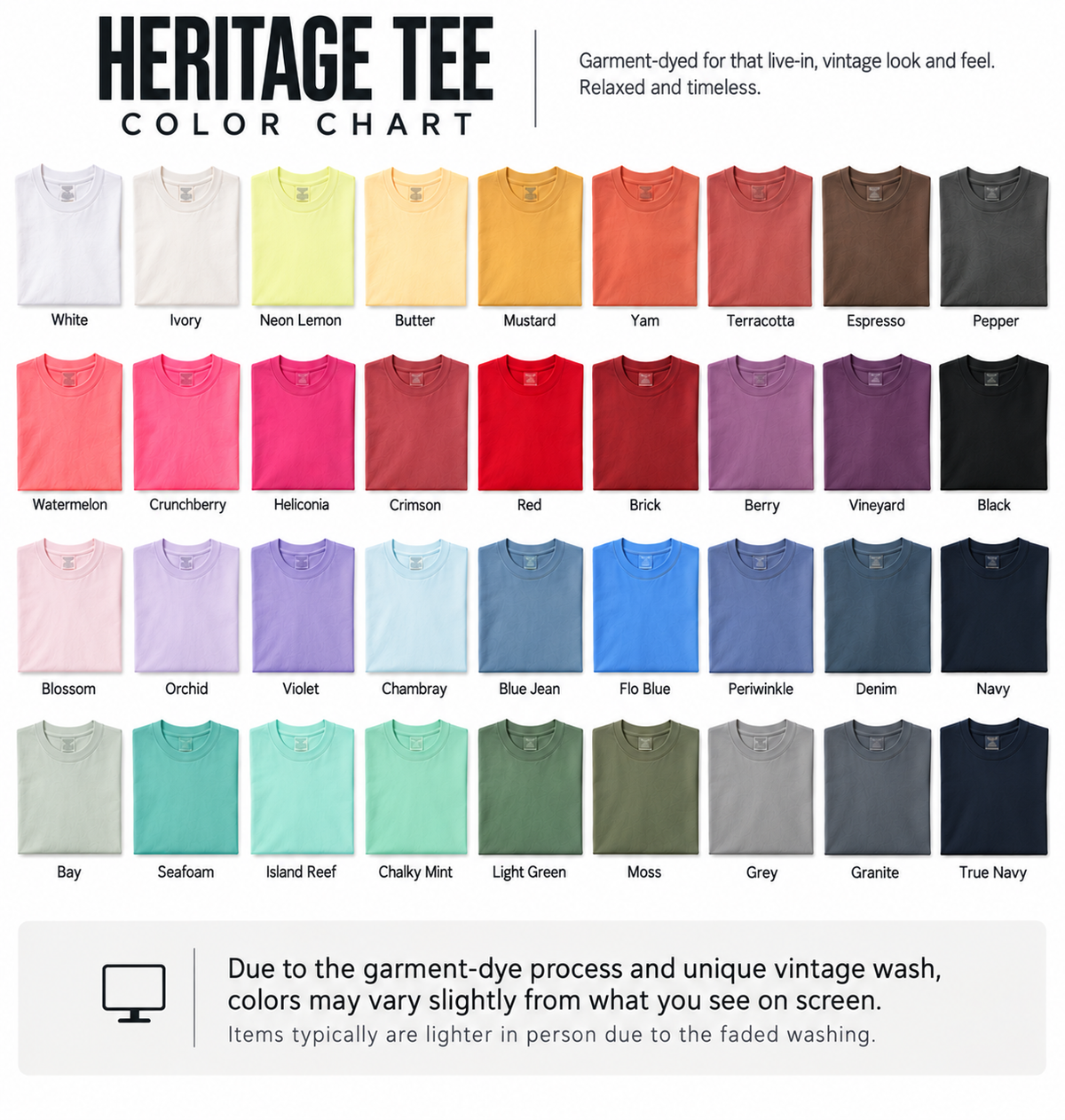 Heritage Tee Unisex