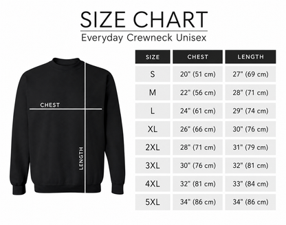 Custom Birth Month Flower Crewneck