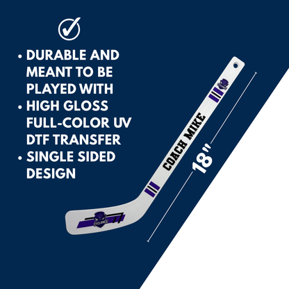 Personalized Mini Hockey Stick | Custom Hockey Gift