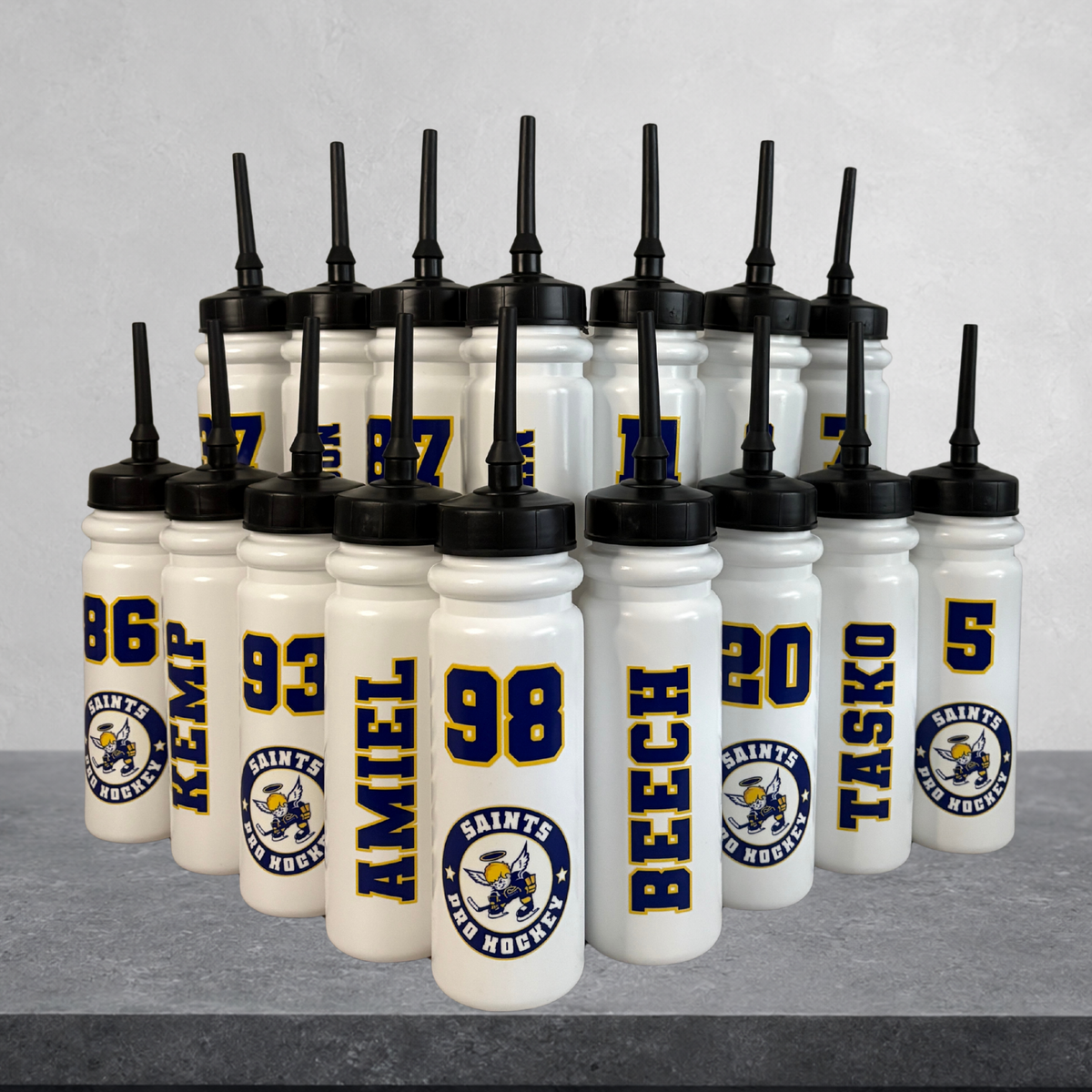 Personalized Sports Water Bottle | Extended Lid