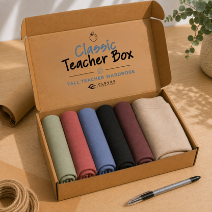 The CLASSIC Teacher Box | Fall Teacher Wardrobe (Sept–December)